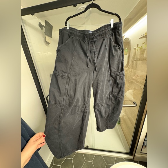 GAP Denim - GAP black barrel Jeans